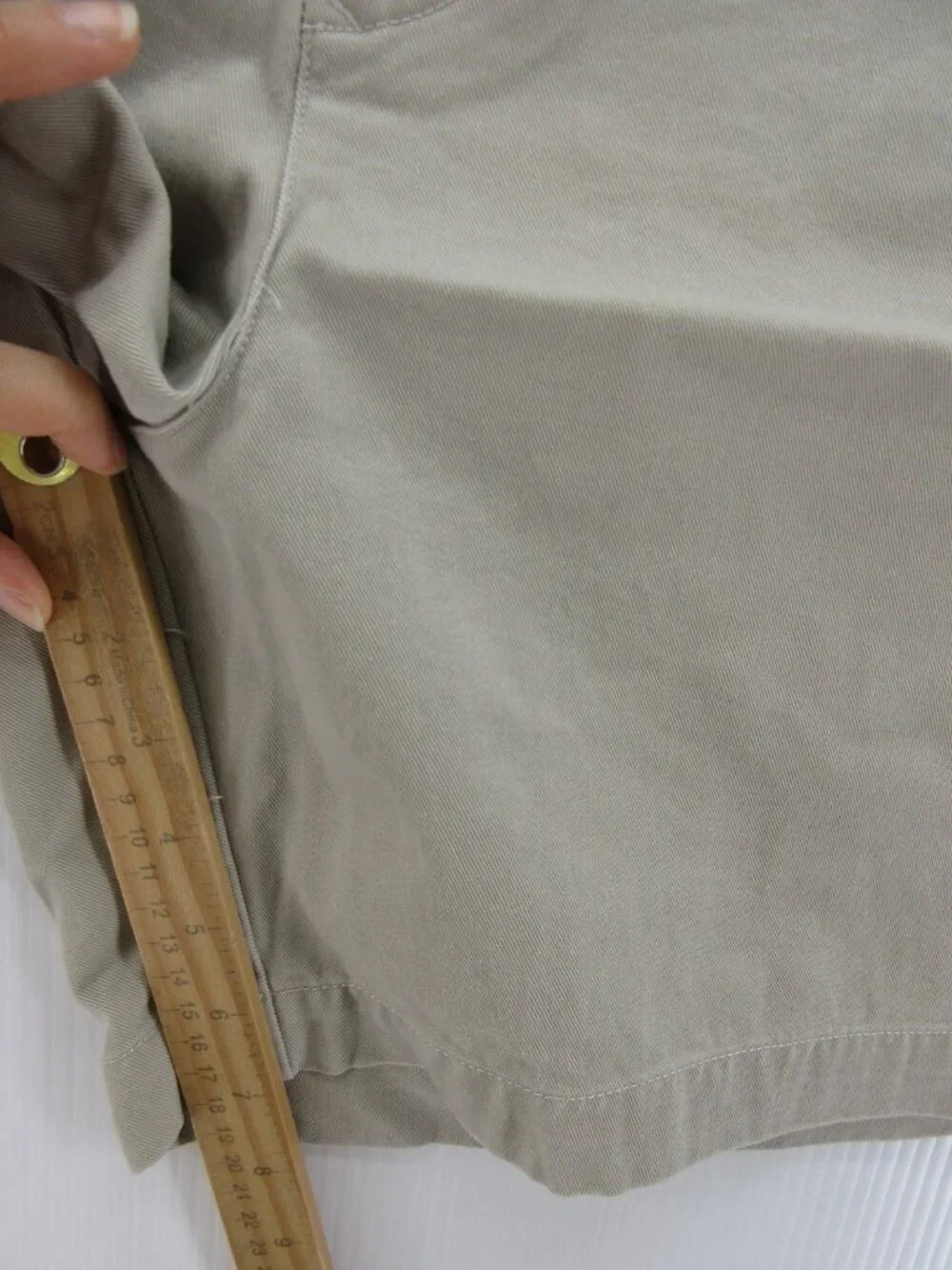 VGT Banana Republic Shorts 40 Khaki Chino Preppy Canvas 7